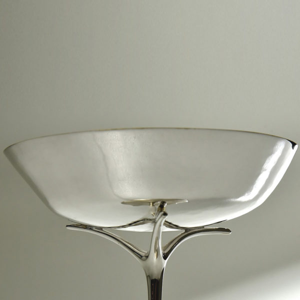 Coupe à Champagne en argent et vermeil signée Roland Daraspe, orfèvre et Maître d’Art à Bordeaux