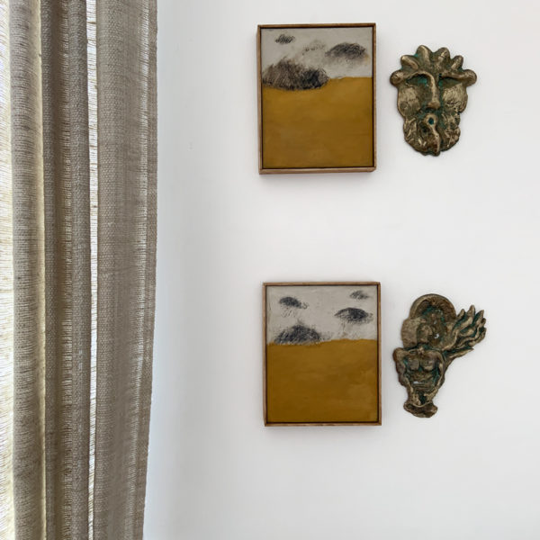 Bronze wall decorations by Bella Hunt & SDC