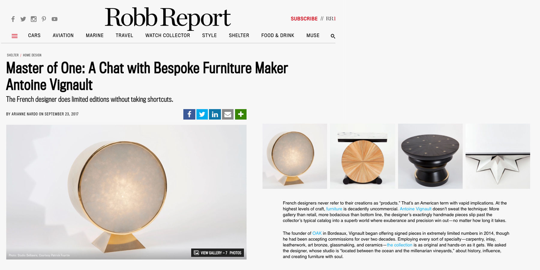 ROBB REPORT