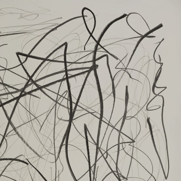 Contemporary drawing with lead pencil on paper, signed Daniel Firman