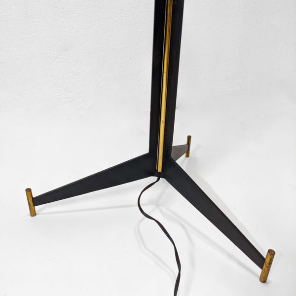 Vintage floor lamp edited by the French house Arlus in the 50s