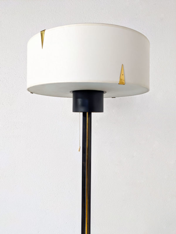 Vintage floor lamp edited by the French house Arlus in the 50s