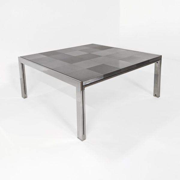 Ross Littell coffee table, Luar model, published in the 70s by the Italian manufacturer ICF De Padova