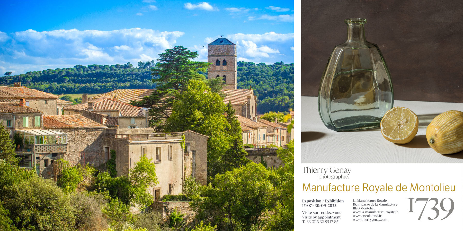 “UN ÉTÉ À MONTOLIEU” Thierry Genay / Manufacture Royale ⚜️