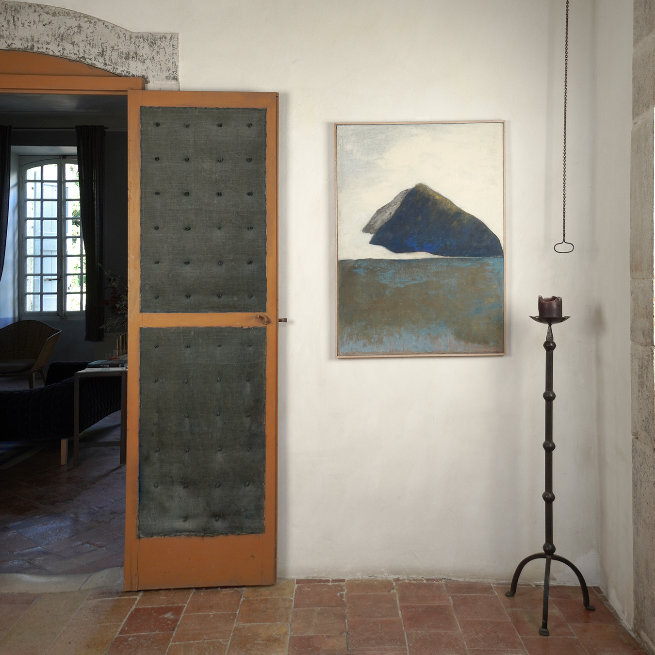 MONTAGNE BLEUE SUR HORIZON OR – Image 2