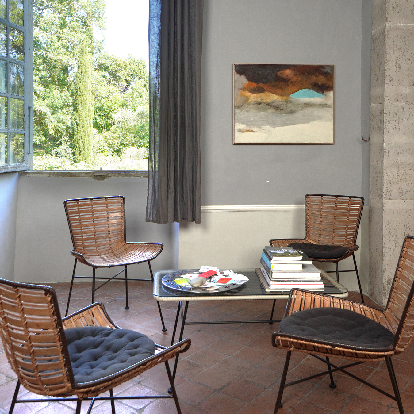 NUAGE BLEU SUR CIEL ORANGE – Image 5
