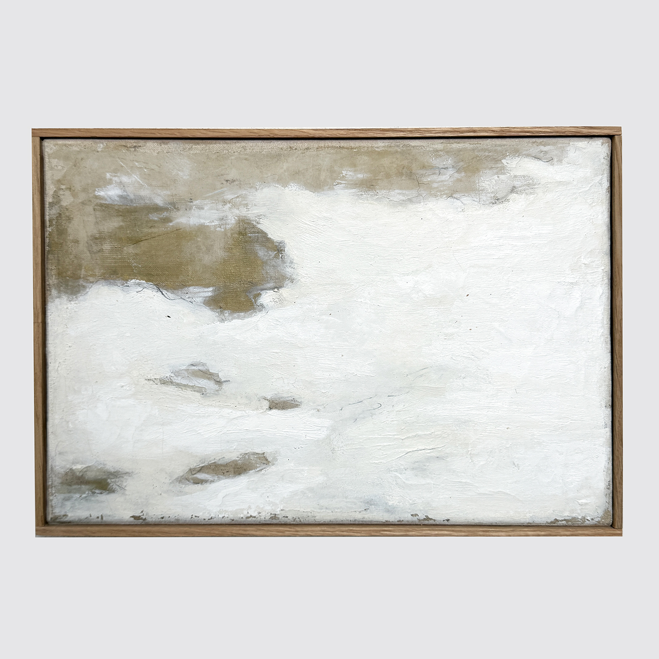 SKIMMER CLOUD ON GOLD BACKGROUND