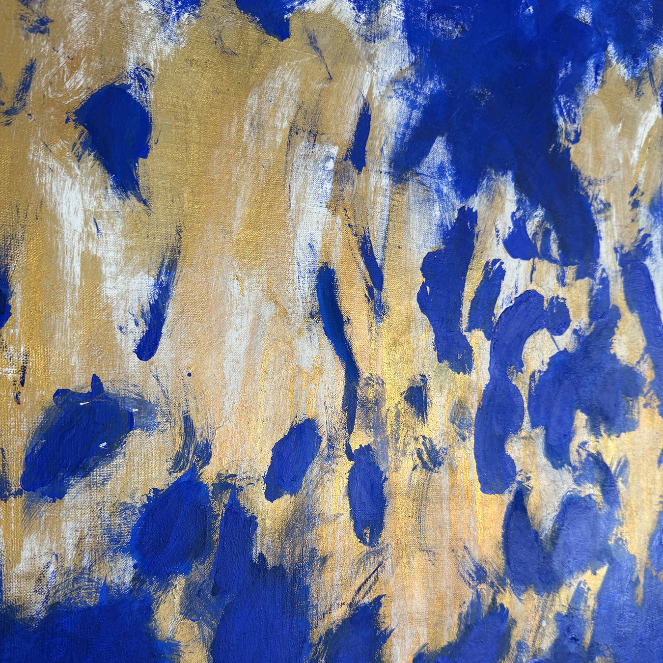 TRIPTYQUE BLEU ET OR – Image 12