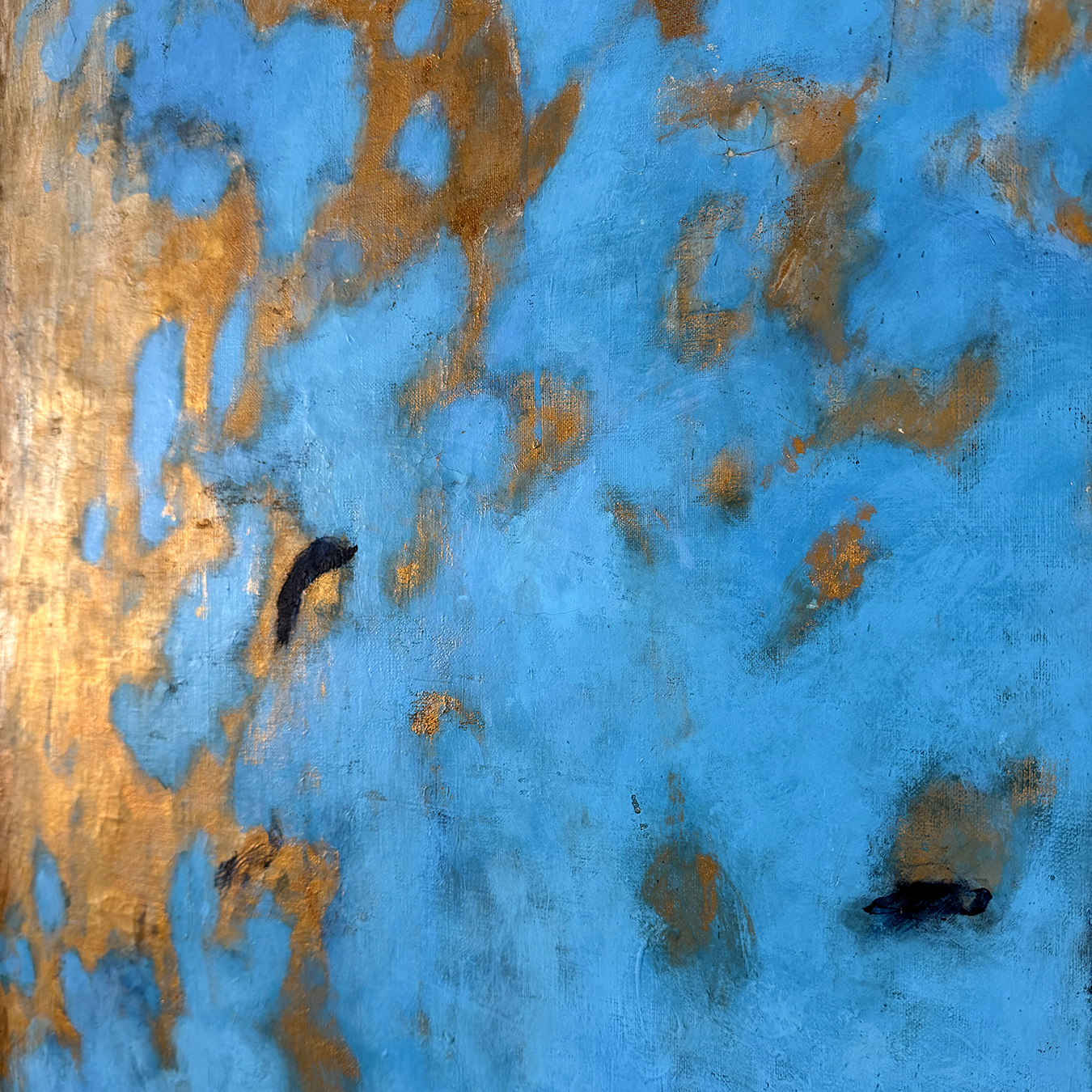 TRIPTYQUE BLEU ET OR – Image 11