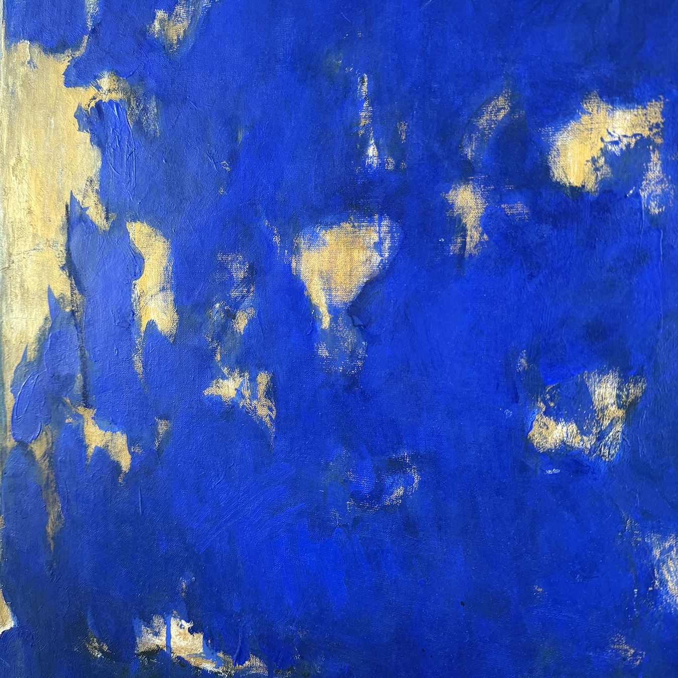 TRIPTYQUE BLEU ET OR – Image 6
