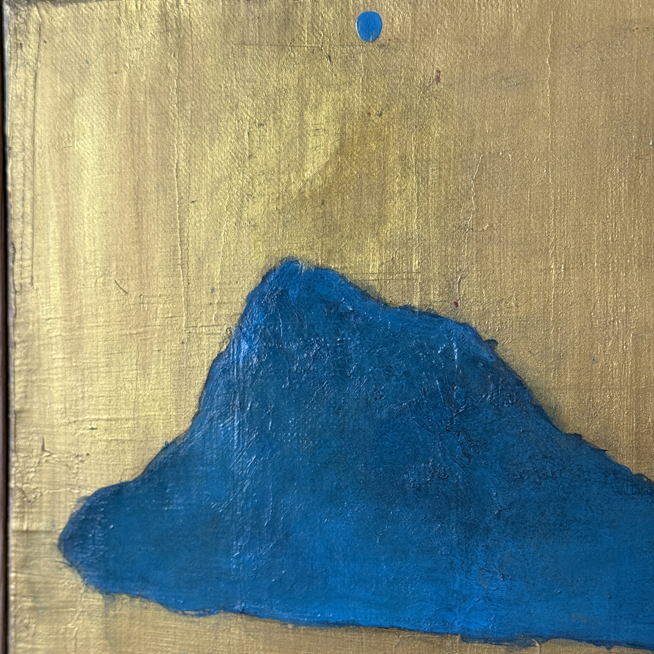 BLUE CLOUD, BLUE DOT, GOLD SKY - Image 3