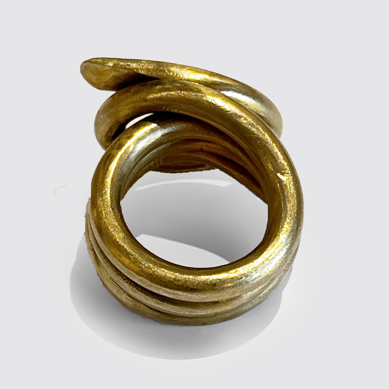 BAGUE EN LAITON - LIGNE II – Image 2