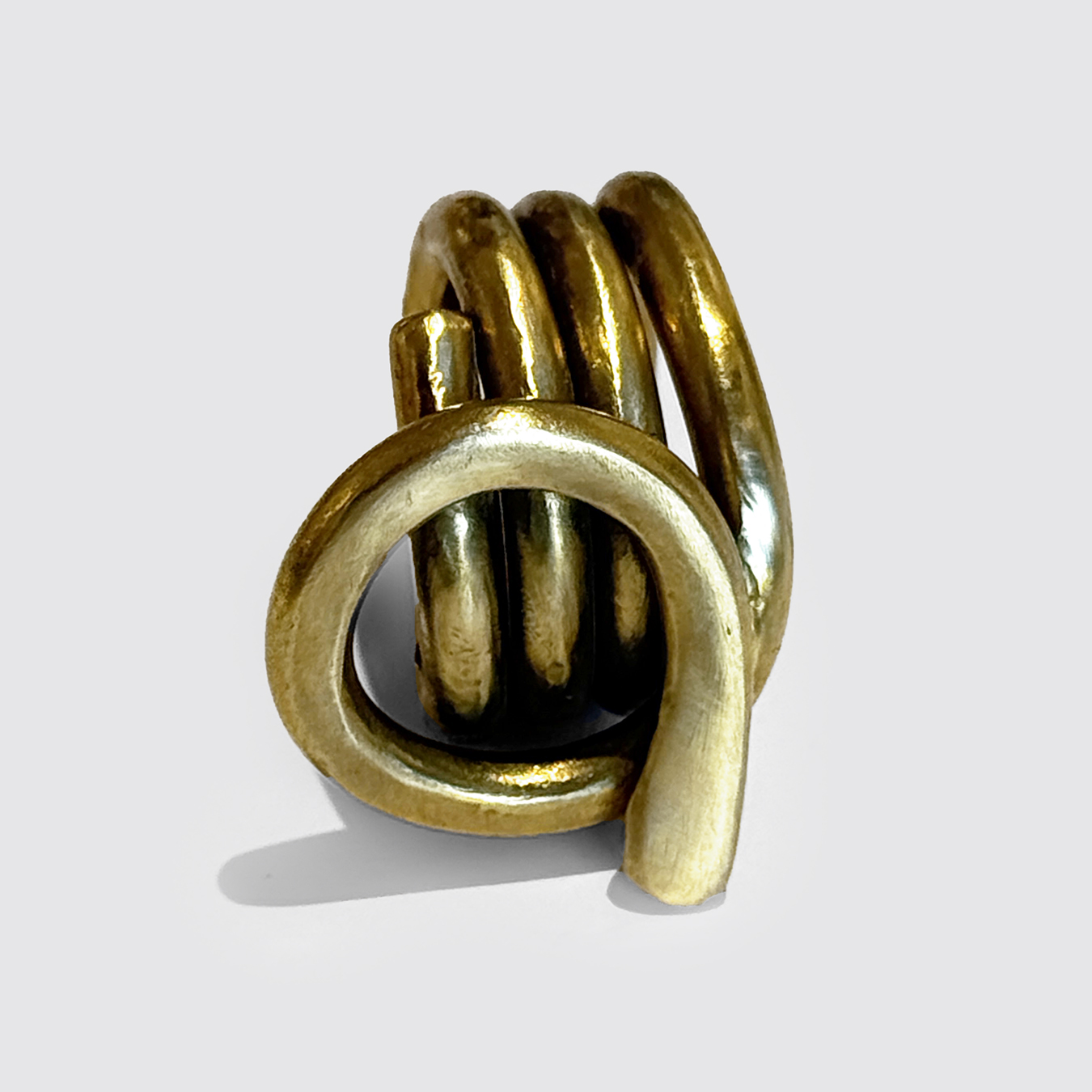 BAGUE EN LAITON - LIGNE II – Image 3