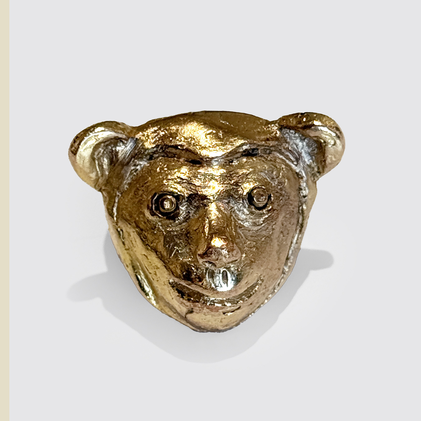 BAGUE EN LAITON – TEDDY
