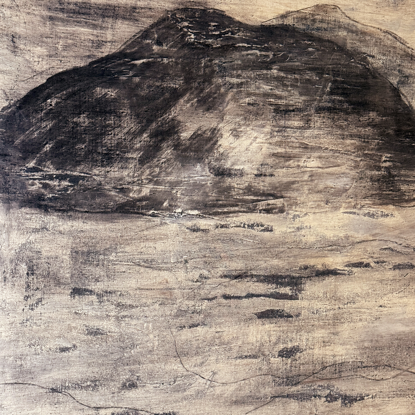 BLACK CLOUDS ON BROWN BACKGROUND - Image 4