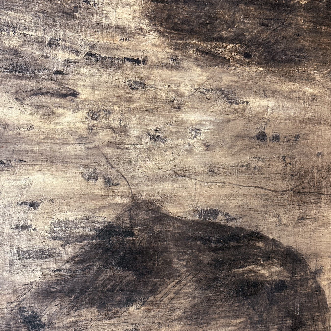 BLACK CLOUDS ON BROWN BACKGROUND - Image 5