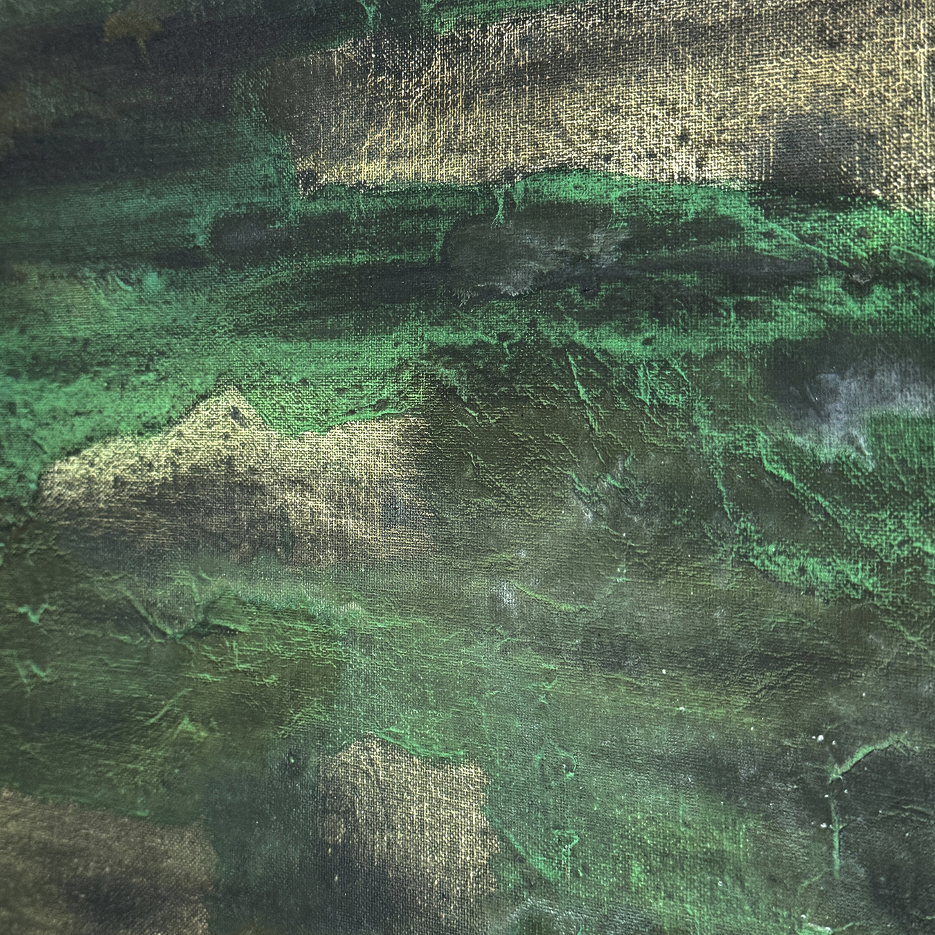 CLOUDS ON GREEN BACKGROUND - Image 2