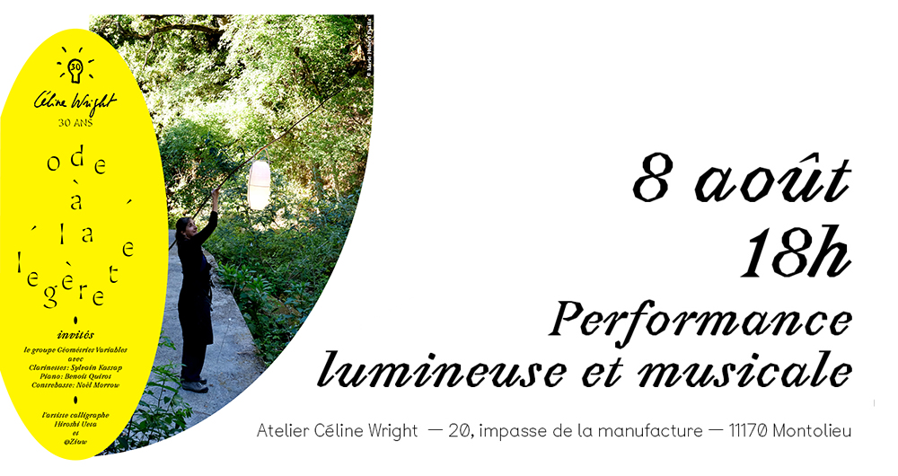 Cet été à MONTOLIEU - Céline Wright