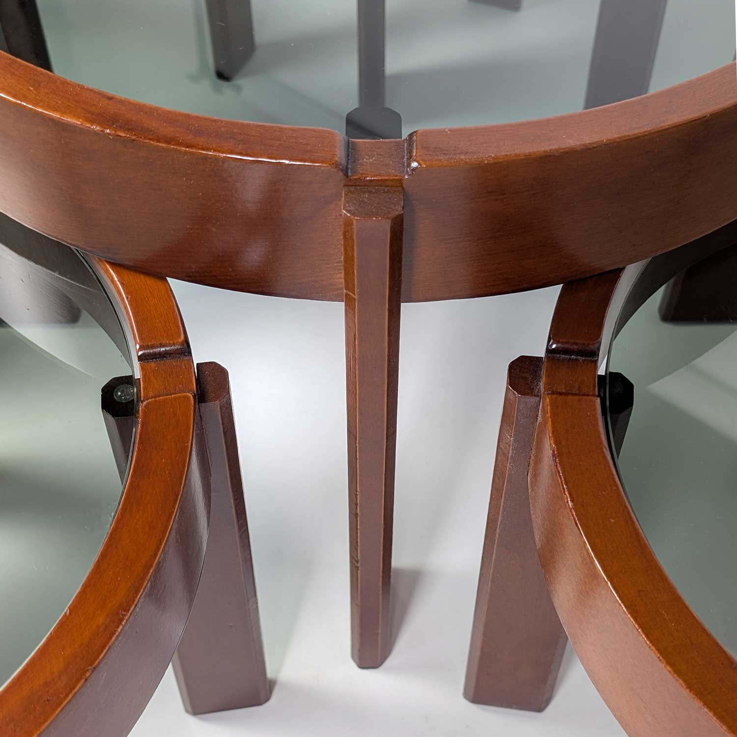 ENSEMBLE DE 6 TABLES RONDES, ITALIE (1970) – Image 3
