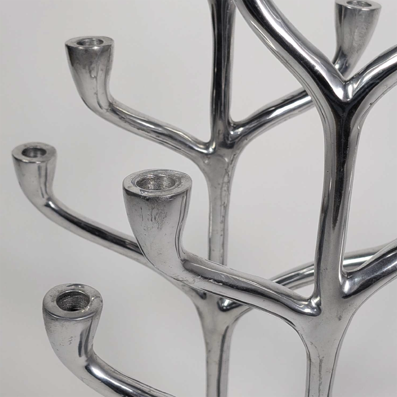 PAIRE DE CANDELABRES A 6 BOUGIES (1970) – Image 4